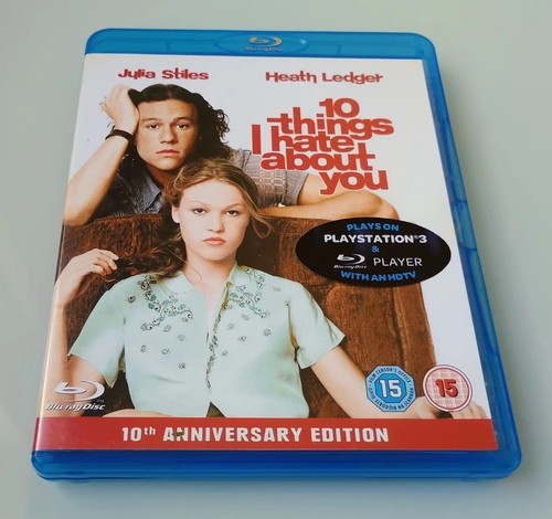 10 Things I Hate About You 10th Anniversary UK Blu Ray Heath Ledger Julia Stiles - Picture 2 of 6