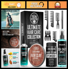 Ultimate Hair Care Collection for Men - 10 Piece Grooming Kit, Shampoo Conditi