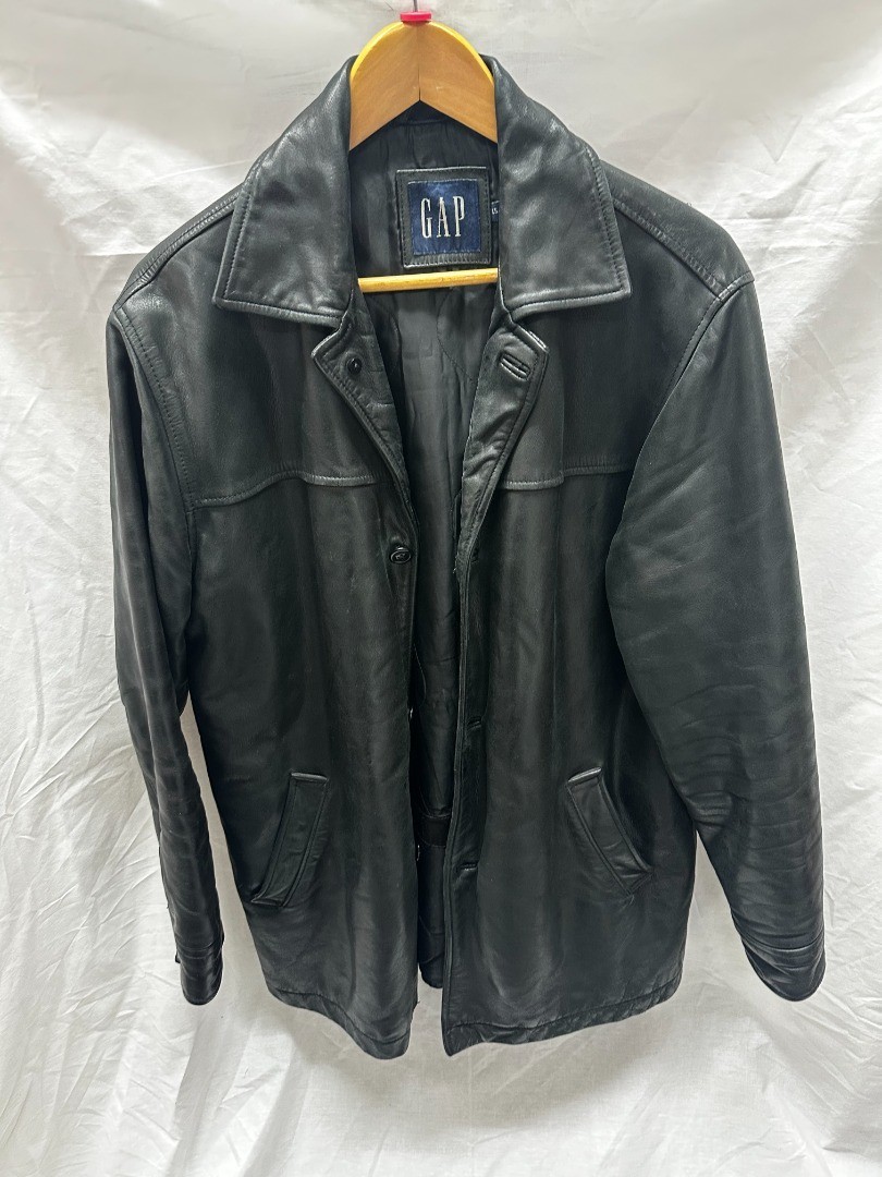 Vintage 90's Gap Mens leather jacket size XS GREAT CONDITION - BUY