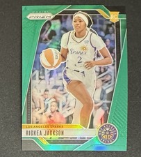 Rickea Jackson 2024 Panini Prizm ROOKIE Green #60 - Los Angeles Sparks