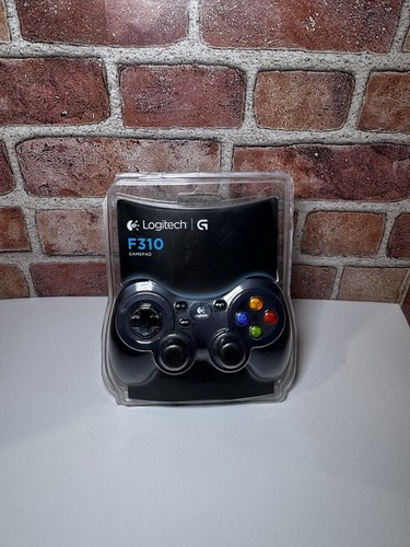 New Logitech F310 Gamepad Black 940-000110 For PC - Picture 1 of 5