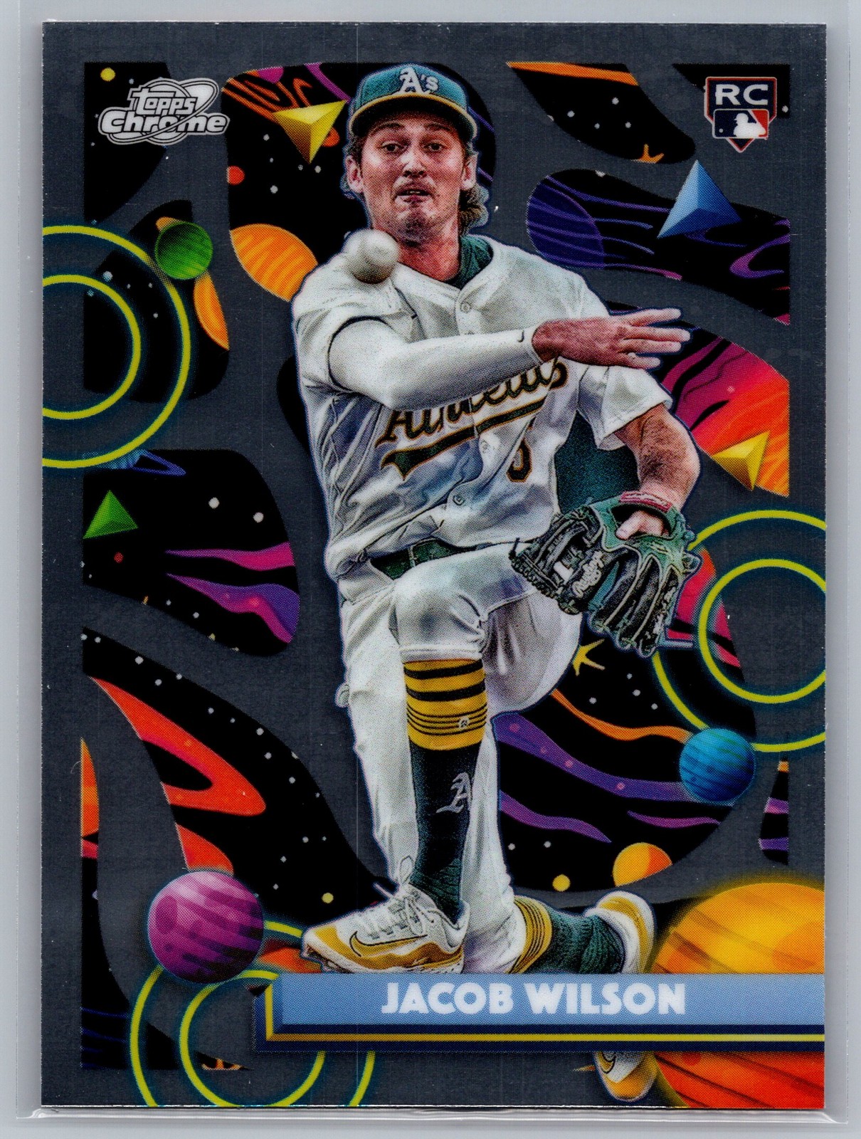 2025 Topps Chrome Cosmic #139 Jacob Wilson