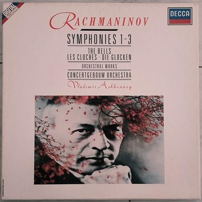 4LP Box DECCA 417433 RACHMANINOV Symphonies Bells Symphonic Dances Free Shipp 