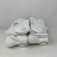 NIKE Dri-FIT Crew Socks White/Black Medium - 2 Pairs