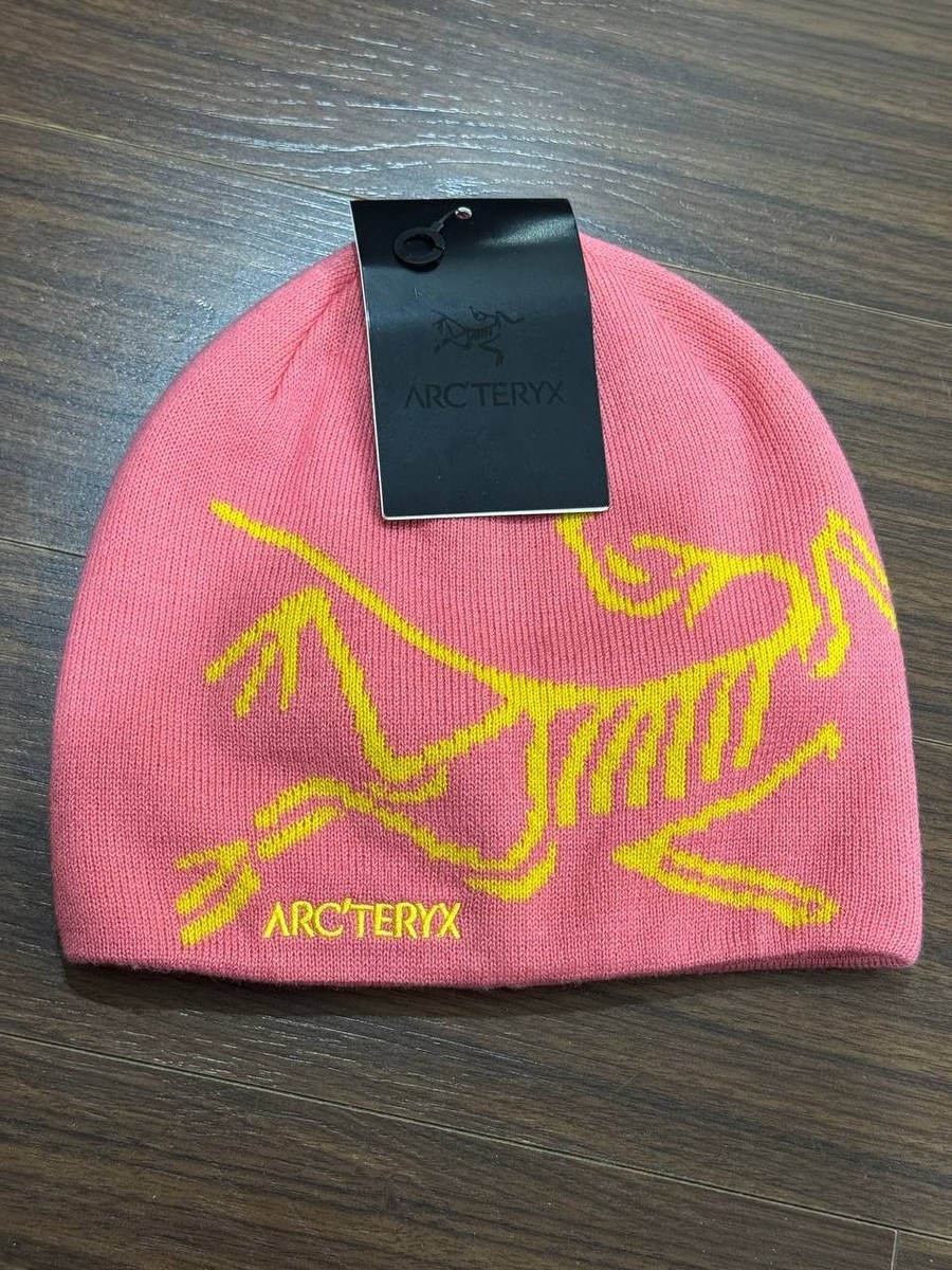 Arc'teryx Bird Head Toque Pink Wool Beanie Hat Warm Unisex Winter