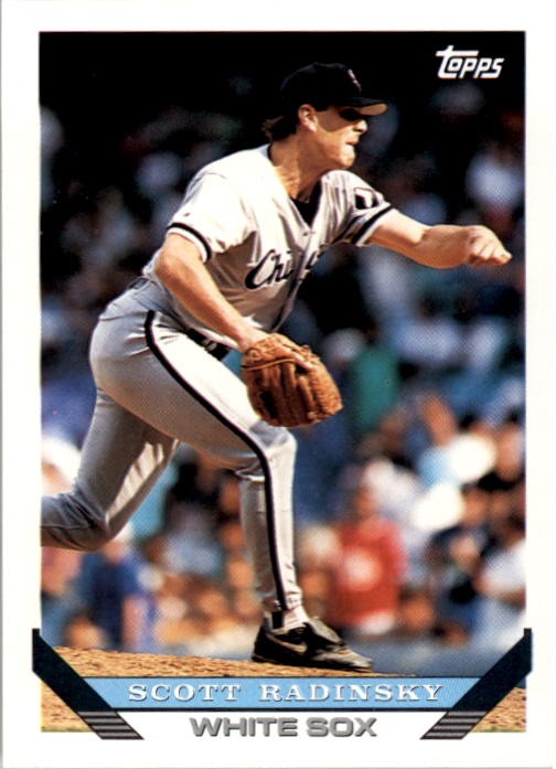 1993 Topps #550 Scott Radinsky - BB