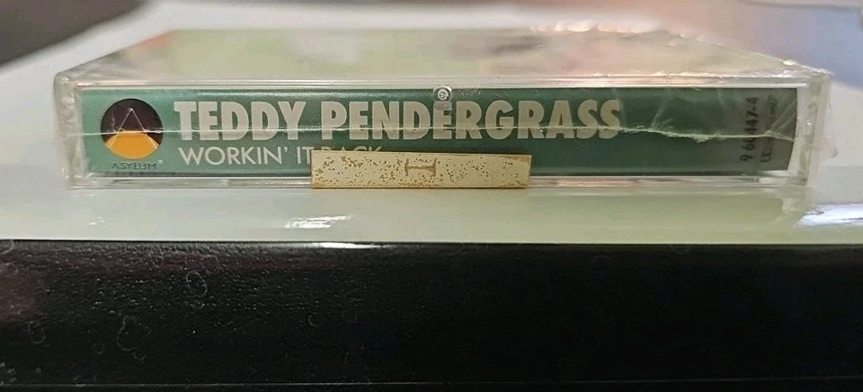 Teddy Pendergrass - Workin It Back Cassette SEALED Asylum VTG - Image 3 of 3