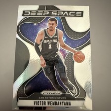 2024-25 Panini Prizm Victor Wembanyama Deep Space #2 Silver Prizm Spurs