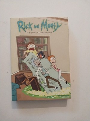 Rick and Morty: the Complete Seasons 1-4 (DVD) With Poster 