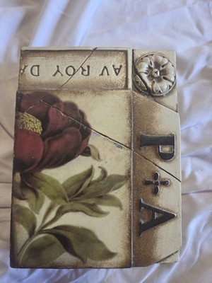 Sid Dickens T-51 P&A Paris Peony Floral Wall Tile 3D Raised Relief