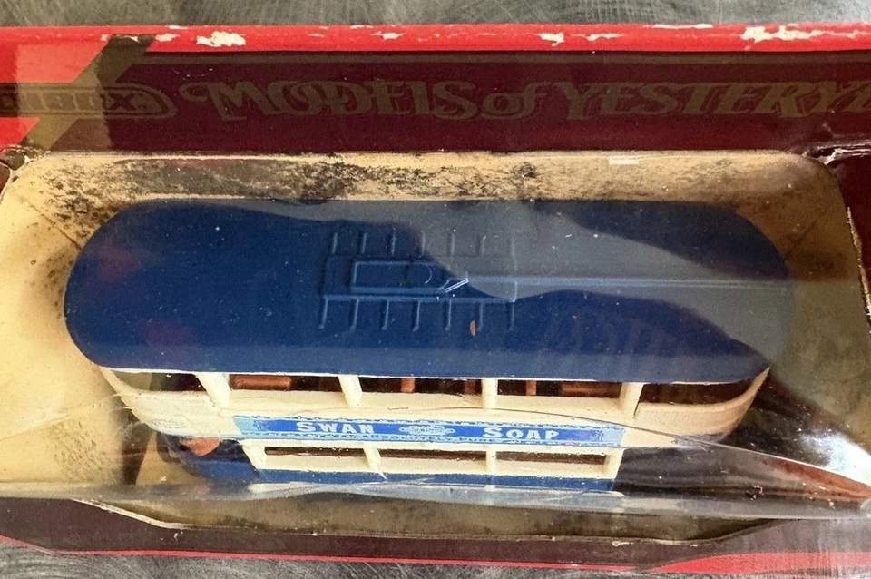 Matchbox Models Of Yesteryear Y-15 Preston Tramcar "Swan Soap" LE 1986 NIP - Image 3 of 4