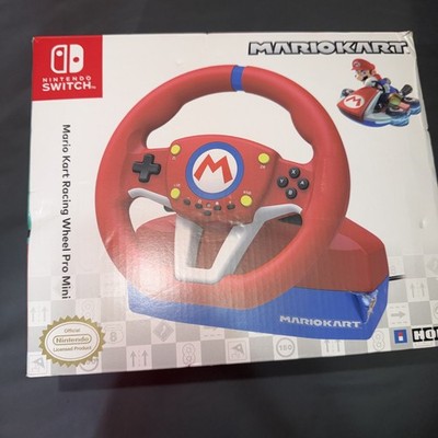 Hori Nintendo Switch Mario Kart Racing Wheel Pro Mini with foot pedals 