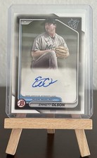 2024 Bowman Paper Prospect Autographs Emmett Olson Miami Marlins
