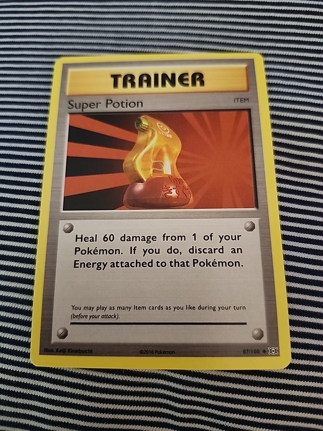 Super Potion - 87/108 - Uncommon English Pokemon XY Evolutions Regular