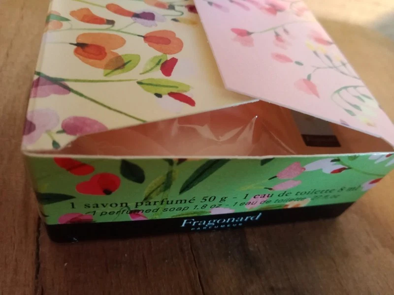 Beau Coffret Pois de senteur de Fragonard - Photo 3/3