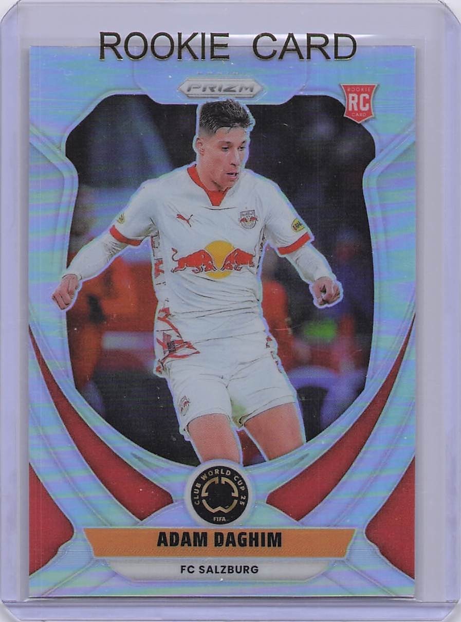 2025 Panini Prizm FIFA Club World Cup Adam Daghim Silver Prizm Rookie RC #173