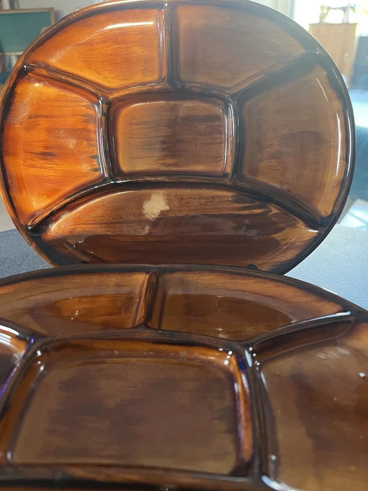 Ensemble de 6 Assiettes à Fondue Saint Clement France - Photo 2/4