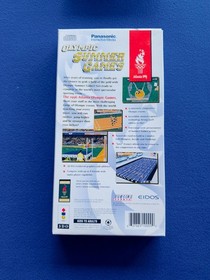 Olympic Summer Games Panasonic 3DO 100% CIB Complete w/ Reg Card + PROTECTOR !