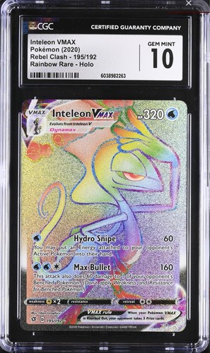 Inteleon VMAX graded CGC 10 for sale on eBay