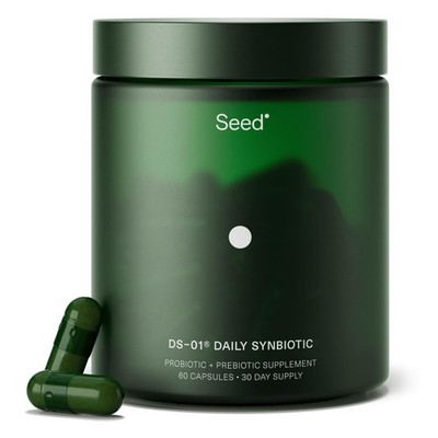 Seed DS-01 DAILY SYNBIOTIC PREBIOTIC AND PROBIOTIC-60 Tablets