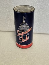 Vintage Supreme Talc Billiard Pool Talcum Powder 16 oz National Billiard Chalk