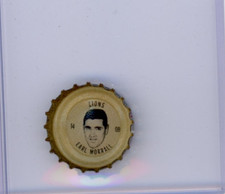 1964-1966 COKE BOTTLE CAP NFL FOOTBALL EARL MORRALL DETROIT LIONS COCA-COLA RARE