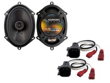 Fits Ford F-350 2017 Rear Side Panel Replacement Speaker Harmony HA-R68 Speakers