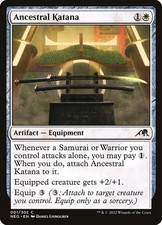 [4x] Ancestral Katana NEO LP MTG