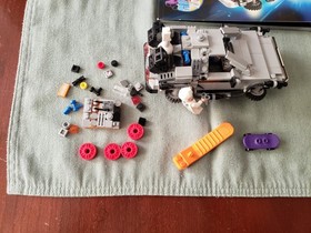 LEGO Ideas: The DeLorean Time Machine (21103) Back To The Future 100% Complete
