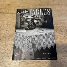Vintage Crochet For Tables No. 202 (Paperback, 1943)