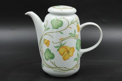 Melitta Friesland Lugano Glöckchen Kaffeekanne Kanne Porzellan H 19 cm