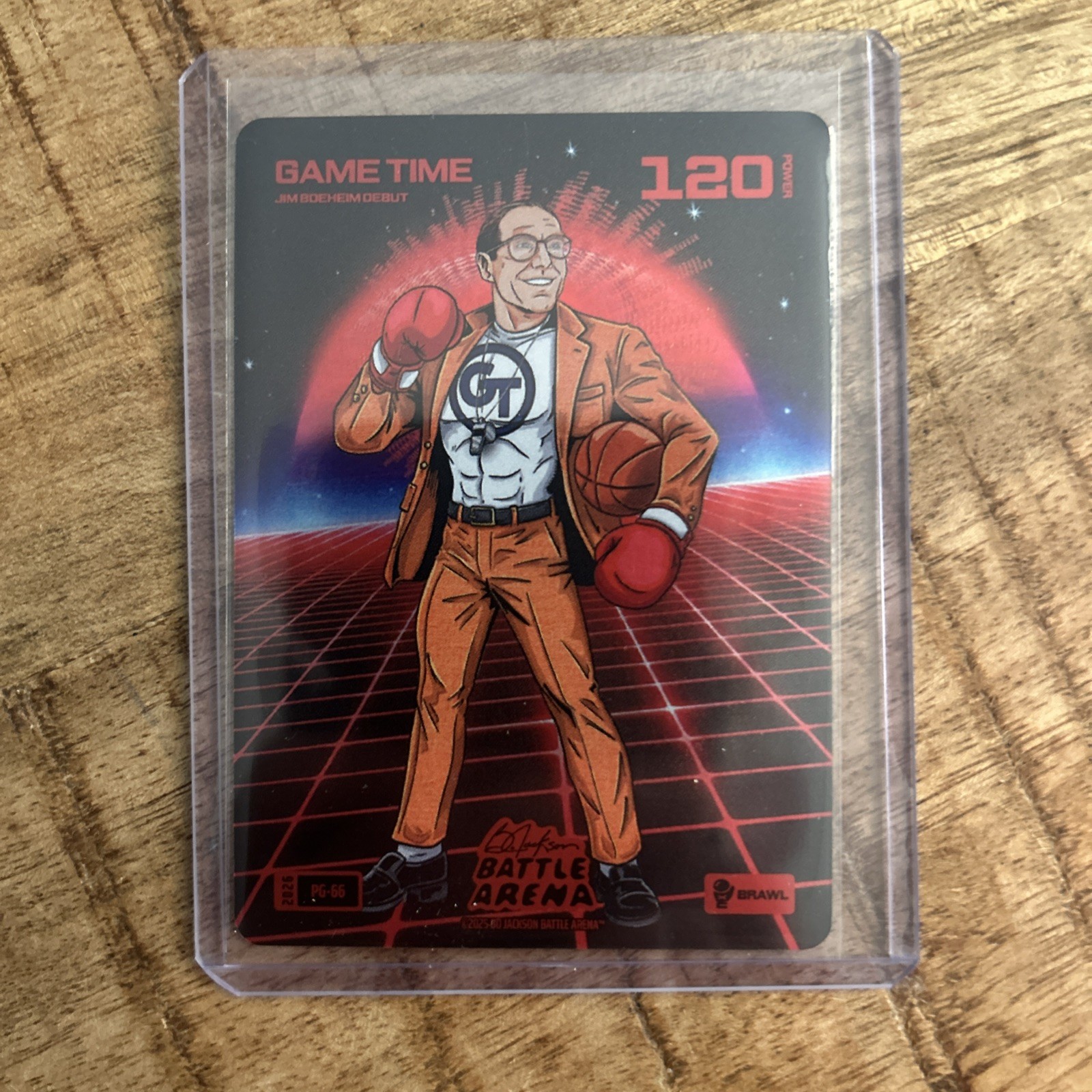 ボー ジャクソン バトルアリーナ デビュー ゲームタイム ジムベハイム パワーグローブ乱闘PG-66