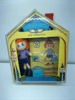 Vintage 1967 Whitman Peepul Pals Sally Stewardess Doll with Playstory Book