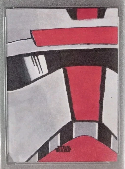 TOPPS 2023 FINEST STAR WARS SKETCH CARD 1/1 CLONE TROOPER GRADED - BRANDON KLEIN - Image 2 of 4