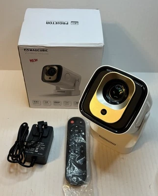 Magcubic Multimedia Projector HY310 Autofocus 330ANSI WiFi6 Outdoor Movie - Image 1 of 4