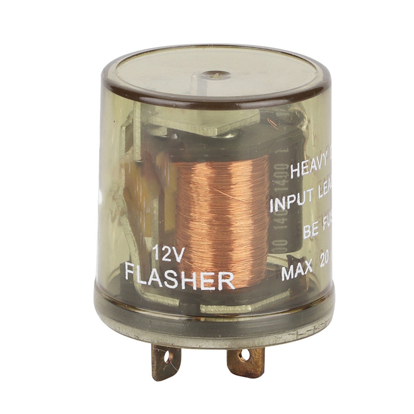 Motorcycle Flasher Relay 2 Pin 12V Motorcycle Electronic Turn Signal