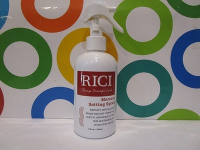 RICCI ~ ALWAYS BEAUTIFUL CURLS MEMORY SETTING SPRAY ~ 8 OZ