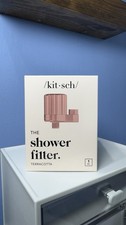 Kitsch The Shower Filter TERRACOTTA Shower Head Filter for Hard Water NEW NIB