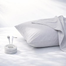 Organic Grounding Pillowcase in Light Gray - Queen Size