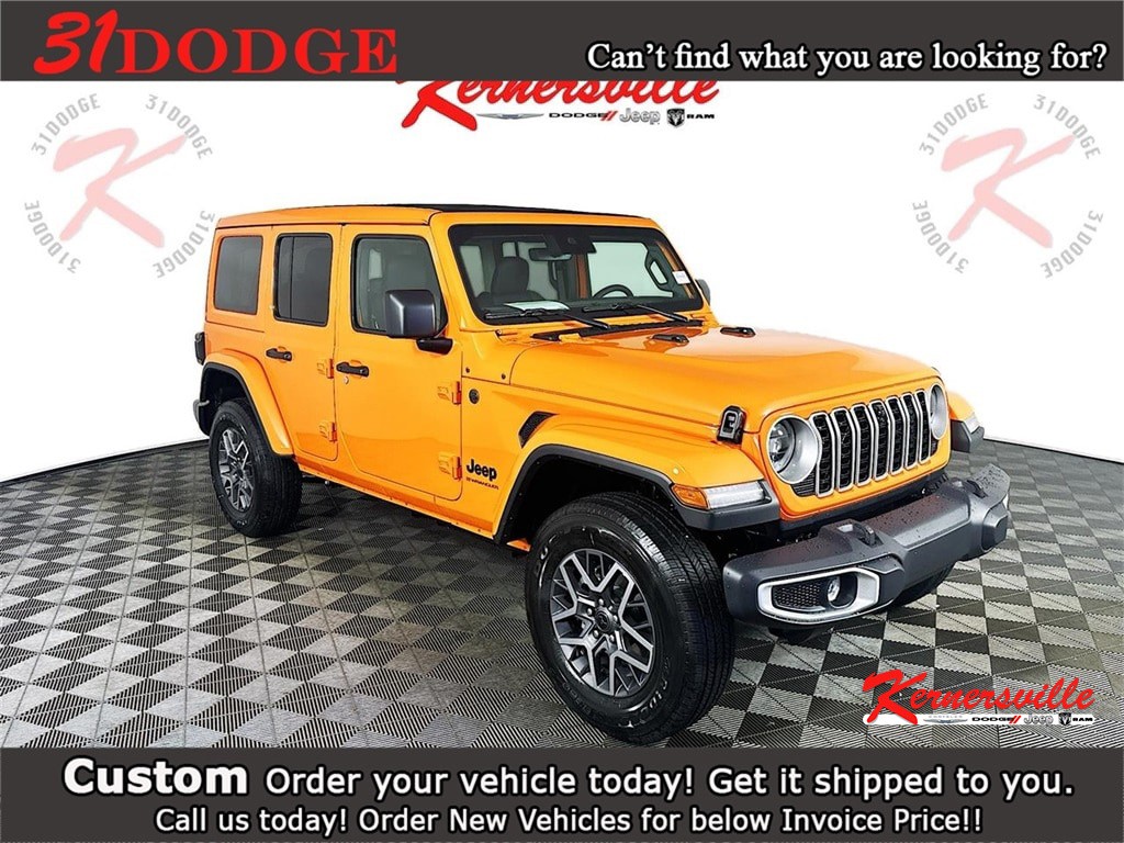 Image of 2025 Jeep Wrangler Sahara 4WD 4dr Pickup Truck Heated Seats NAV