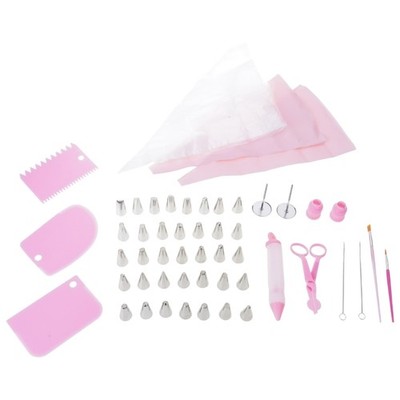 61PCs Professional Cake Decorating Kit Cake Decoration Tools with Icing Tips