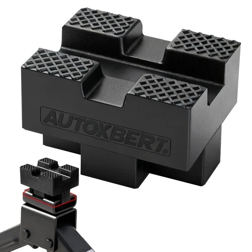 1x Scissor Jack Pads Rubber Car Pinch Weld Saddle Scissor Lift Adapter Protector