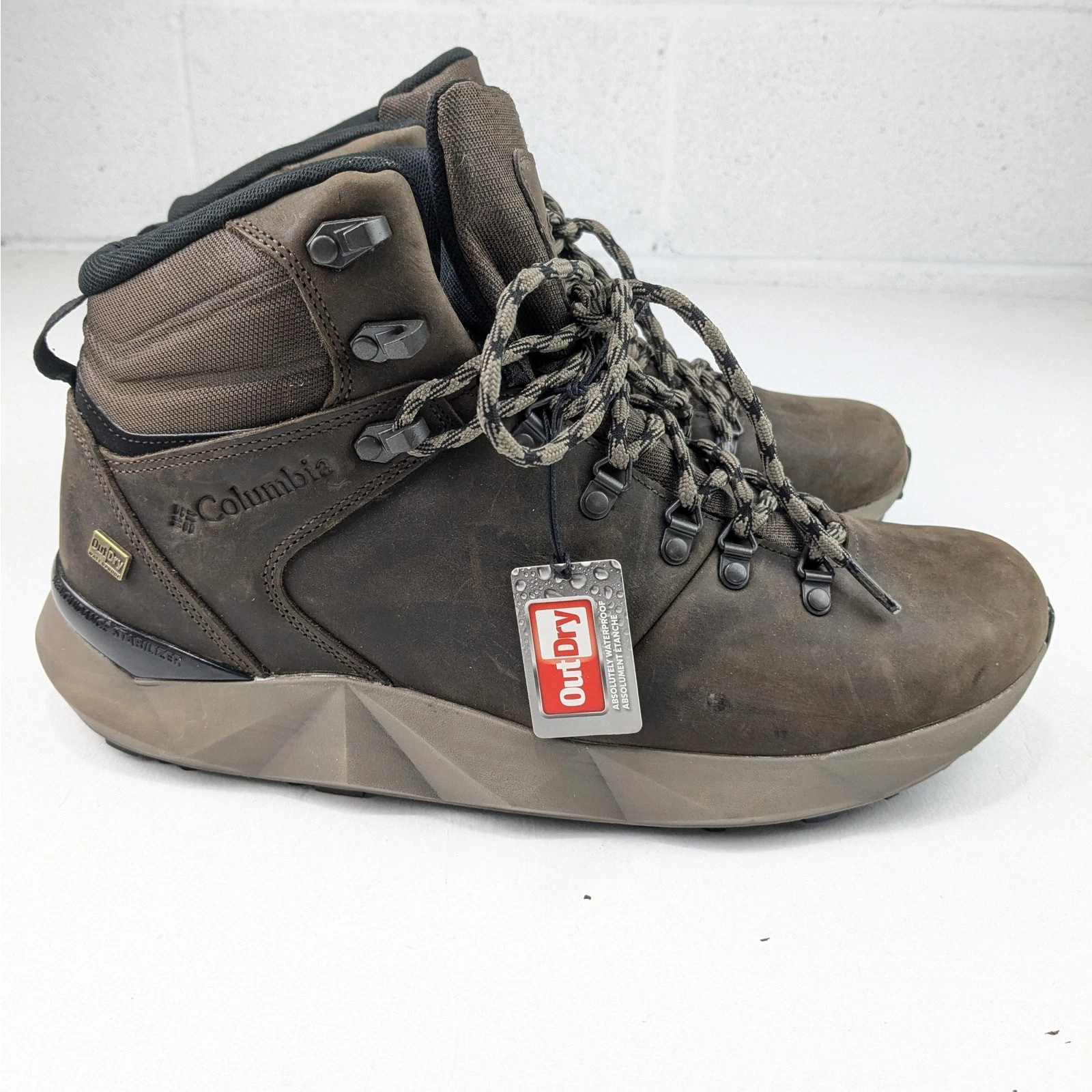 Columbia Facet OutDry Mid Waterproof Hiking Boots - Men's 12