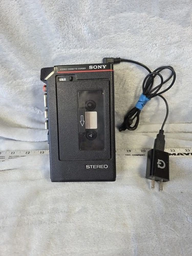 Sony Stereo Cassette-Corder TCS-310 Powers On Parts/Repair Vtg 0964