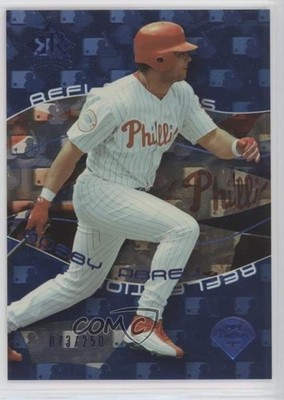 2004 Upper Deck Reflections Blue 73/250 Bobby Abreu #12 2u3