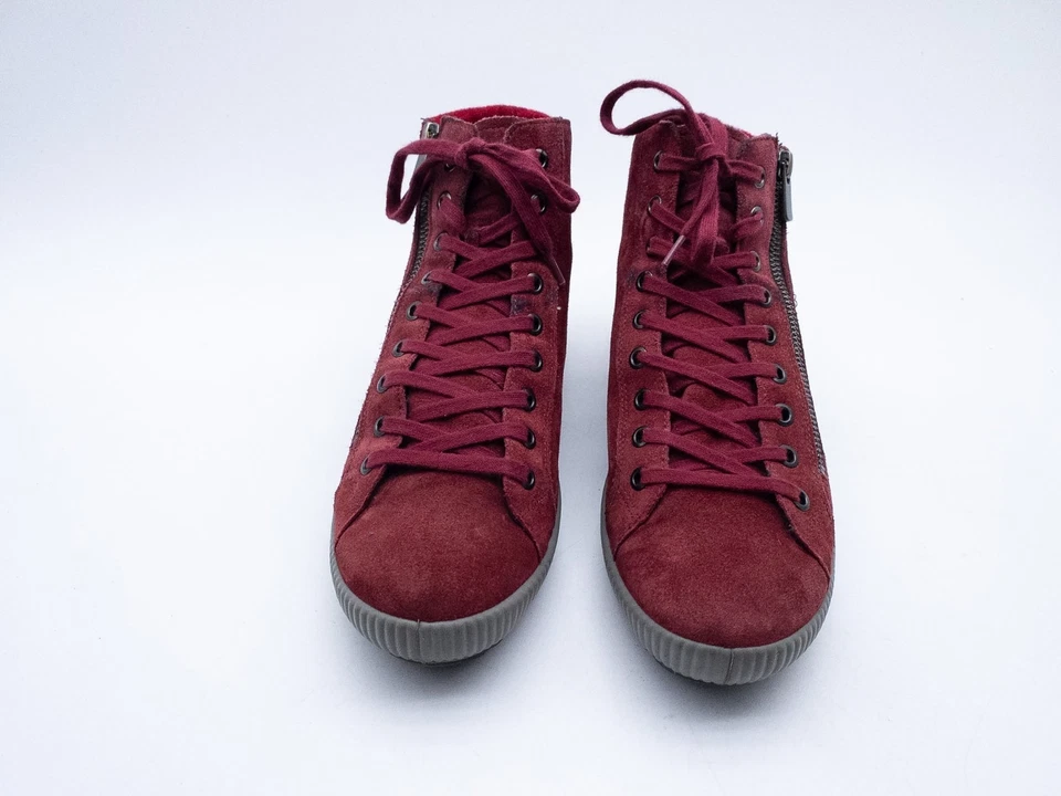 LEGeRO Bottines Hiver Cuir Rouge Gr. 38,5 EU Art. 41583-40 - Photo 3/4