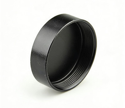 DSLRKIT Metal C mount Rear Lens Cover cap 25.4mm CCTV TV Lens Black