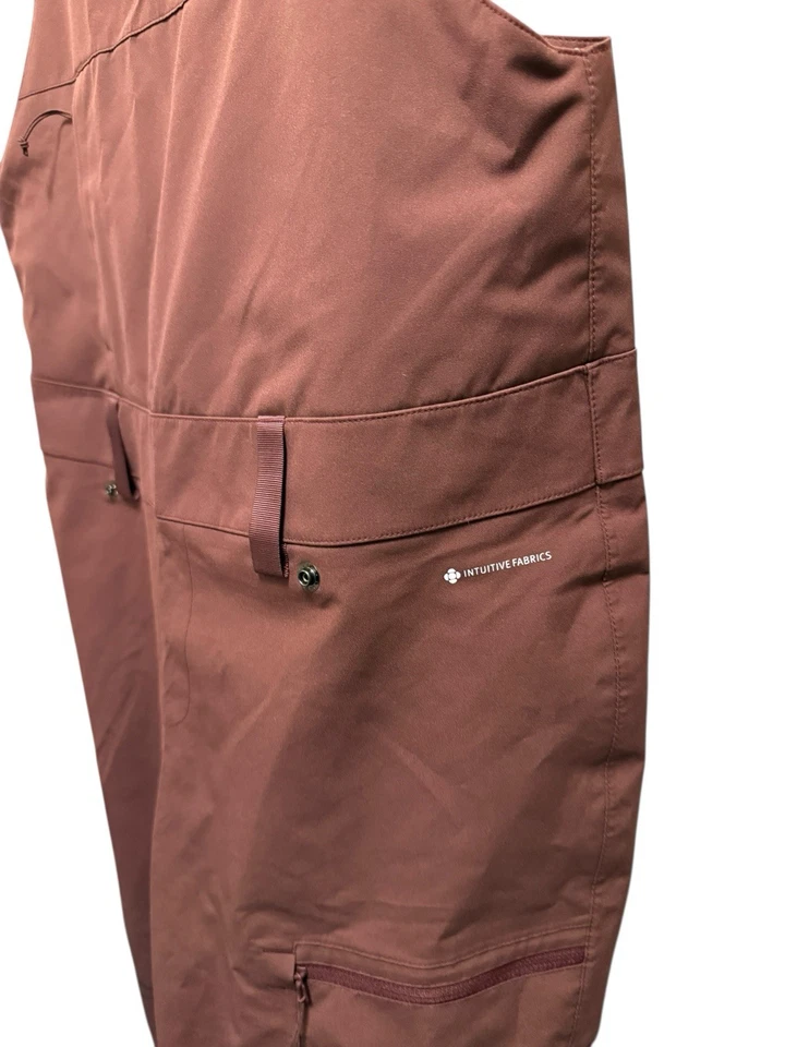 Pantalones FLYLOW Kimberly Baberos Snowboard/Esquí/Invierno Para Mujer Talla Mediana Malva Foto 3 de 4