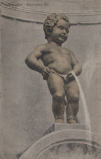 Belgien Brüssel um 1900 – Manneken Pis, frühe AK selten - 38