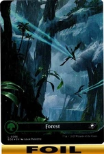 1x - FOREST - #266 - FOIL FULL ART - Edge of Eternities - NM MTG